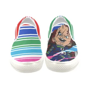 CHUCCY Men's Unusual Slip-on Canvas Shoes