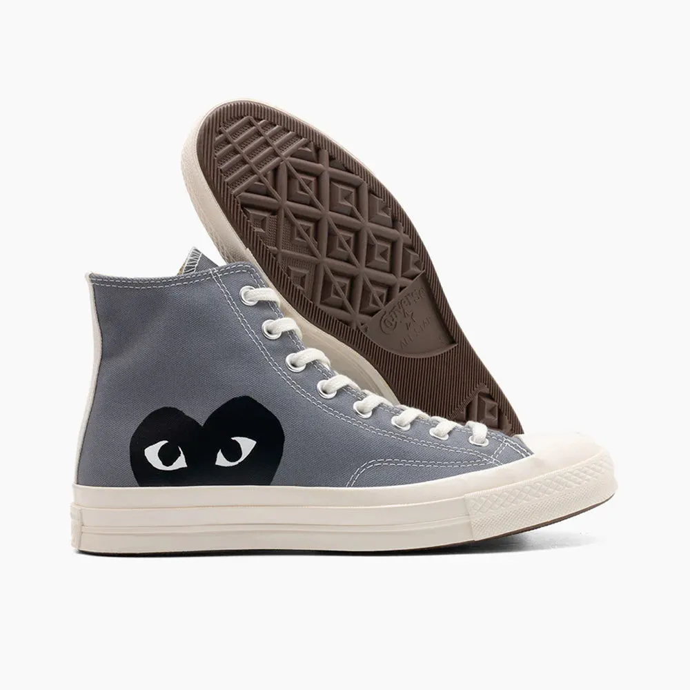 Converse x COMME des GARÇONS PLAY Chuck Taylor Hi / Grey