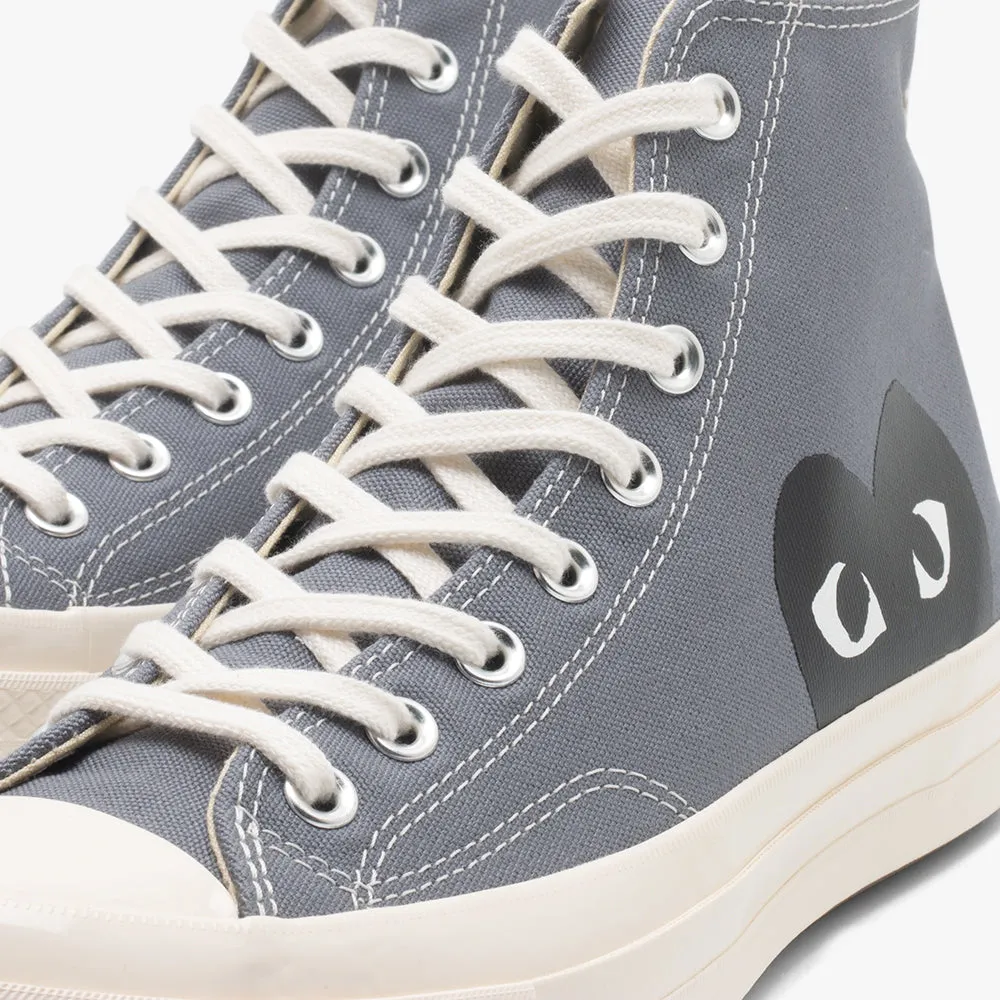 Converse x COMME des GARÇONS PLAY Chuck Taylor Hi / Grey