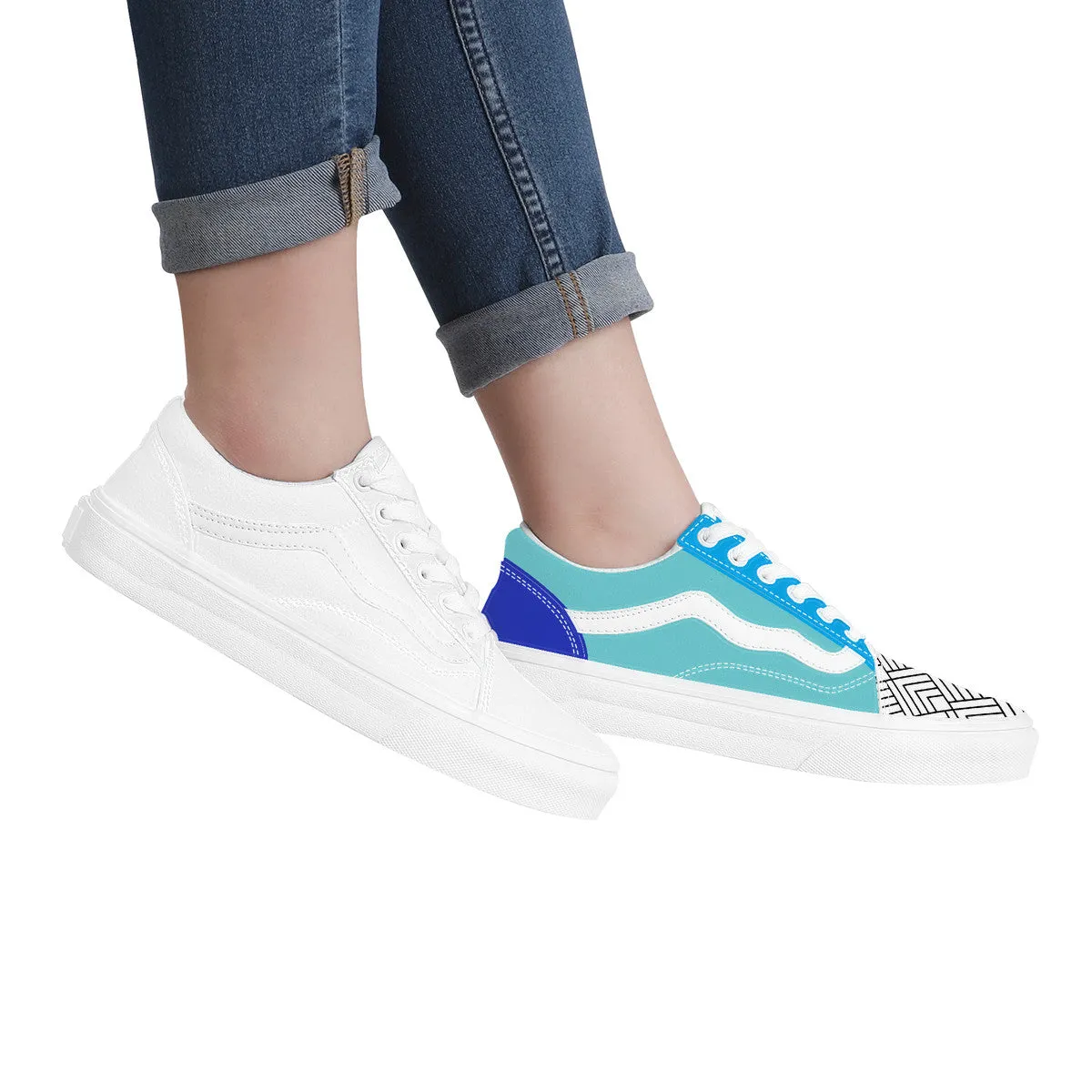 Create Your Own Low Top Flat Sneaker