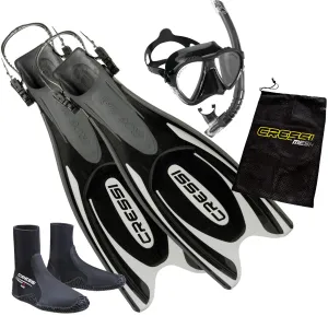 Cressi Frog snorkelling Package Black