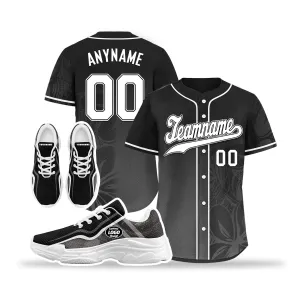 Custom Baseball Jersey and Chunky Shoes Personalized Combo Personalized Sneaker ZH-D020167-1