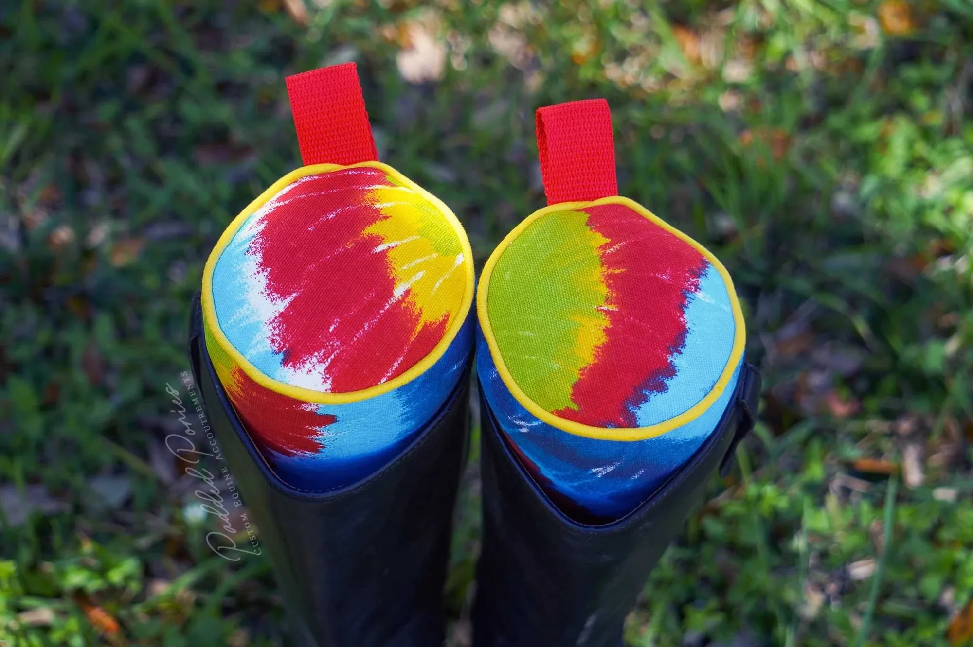 Custom Tie Dye Tall Boot Trees