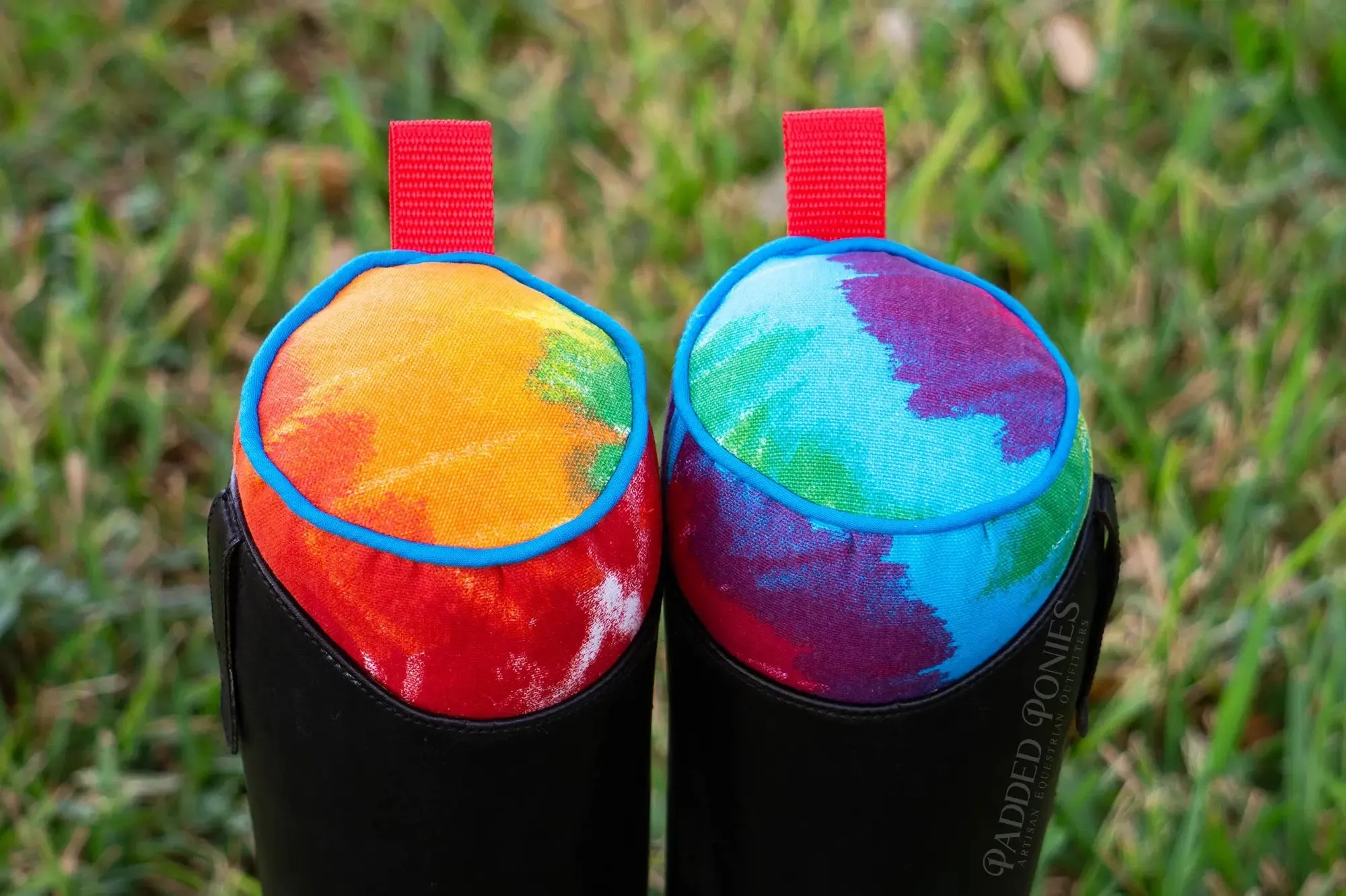 Custom Tie Dye Tall Boot Trees