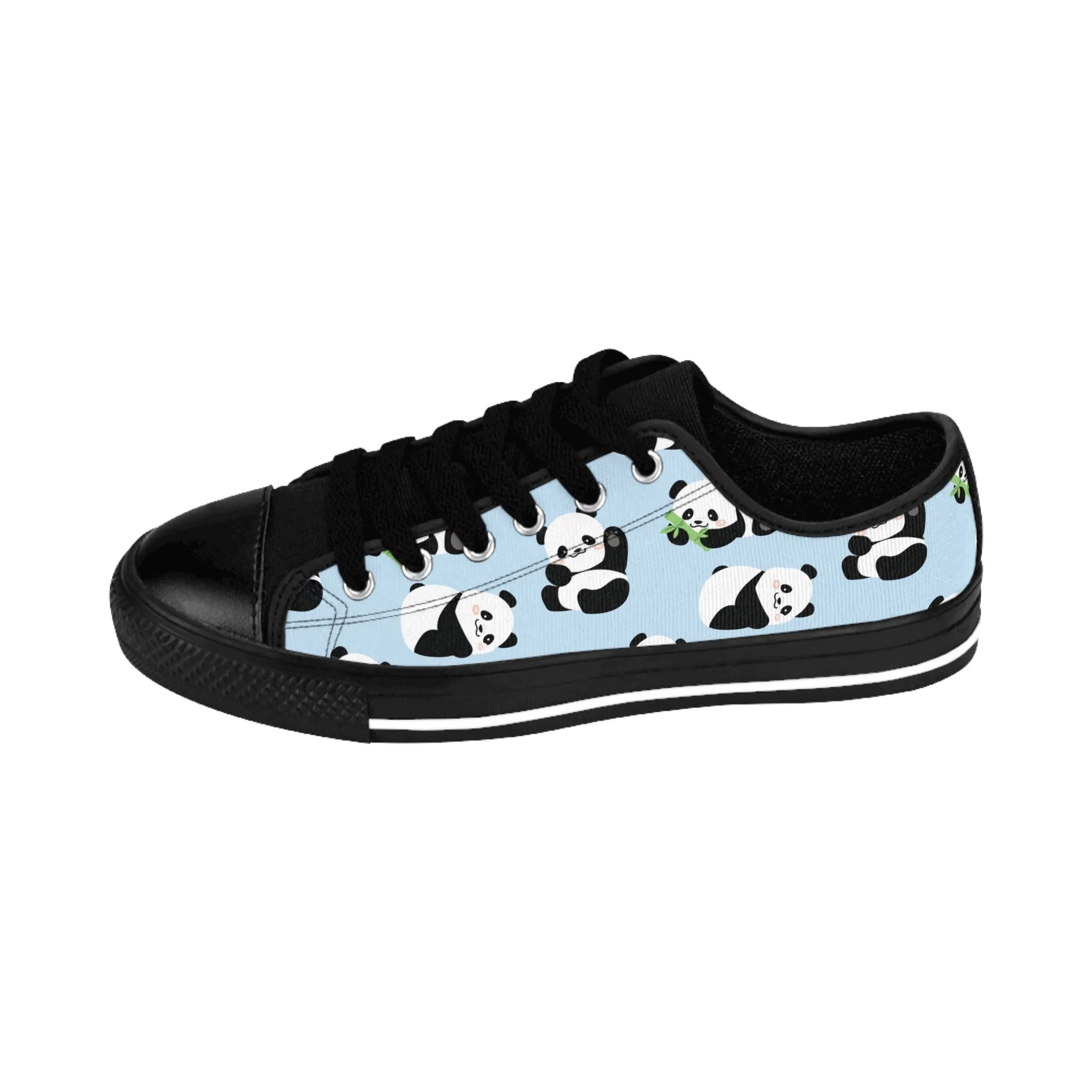 Cute Animal Panda Pattern Women's Sneakers