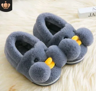 Cute Winter Cartoon Cotton Shoes for Boys & Girls