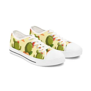 Desert Cactus Women's Low Top Sneakers