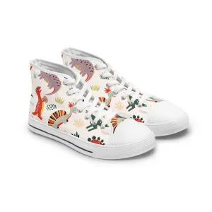 Dinosaurs Women's High Top Sneakers