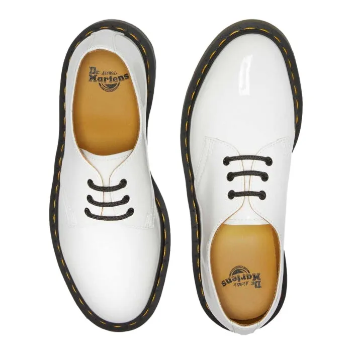 Dr Martens 1461 White Patent Oxford-3-eye