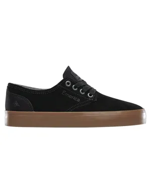 Emerica The Romero Laced Youth Shoe | Black/Gum