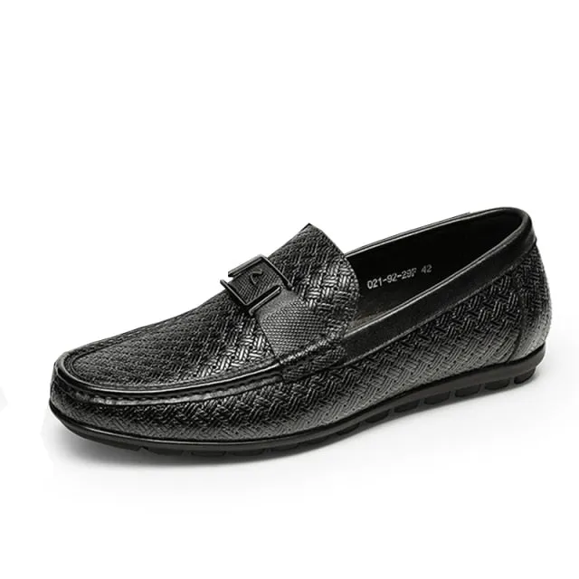 Exotic Chic CrocFlex Slip-On Loafer Shoes