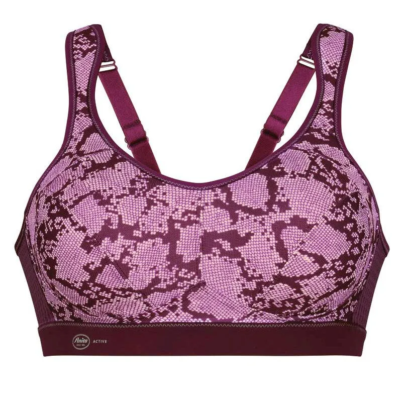 Extreme Control Sports Bra Non-Wired Rose Berry Pink - Anita Active