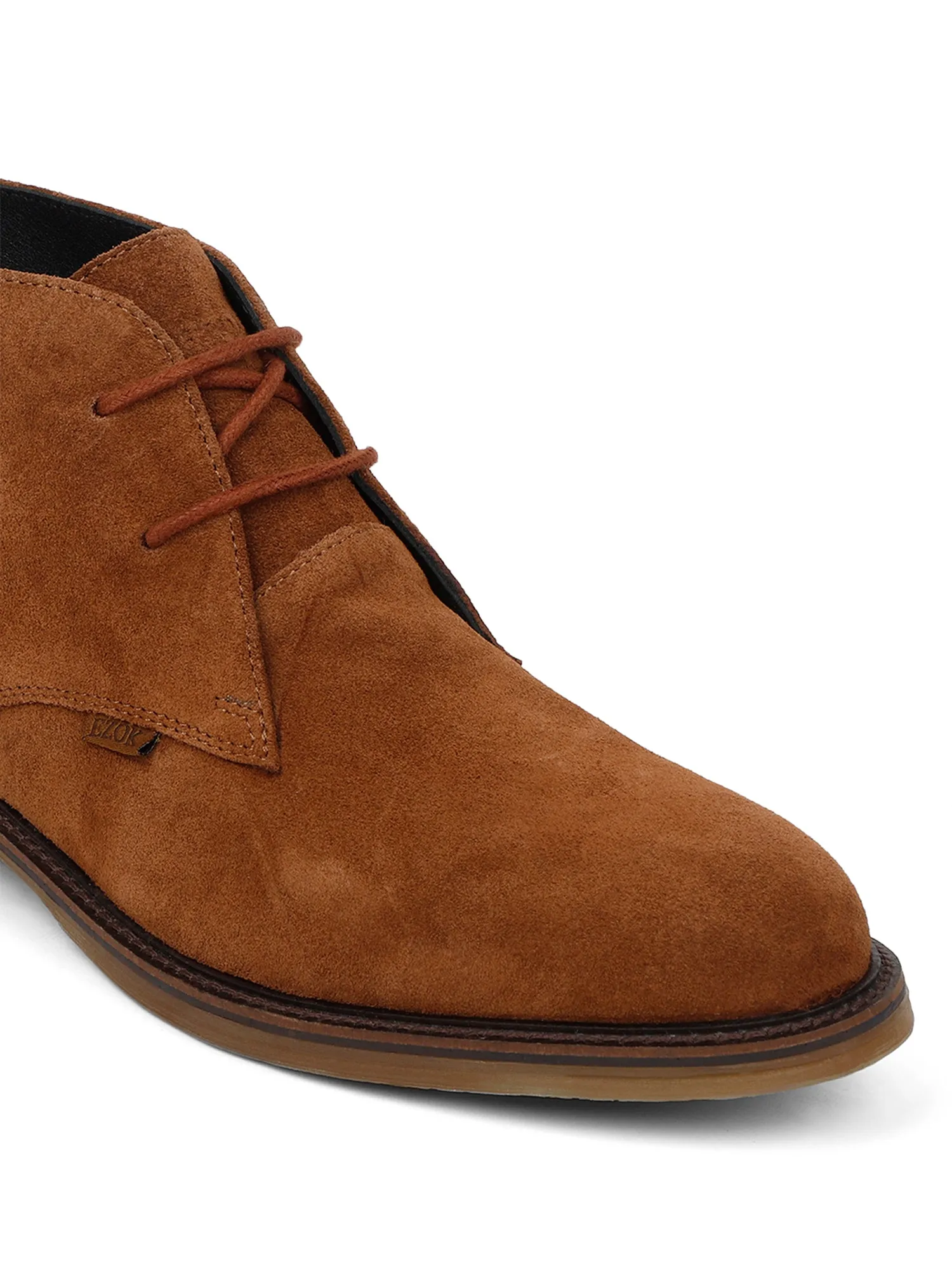 Ezok Snuff Brown Stan Casual Boots Shoes(2702)