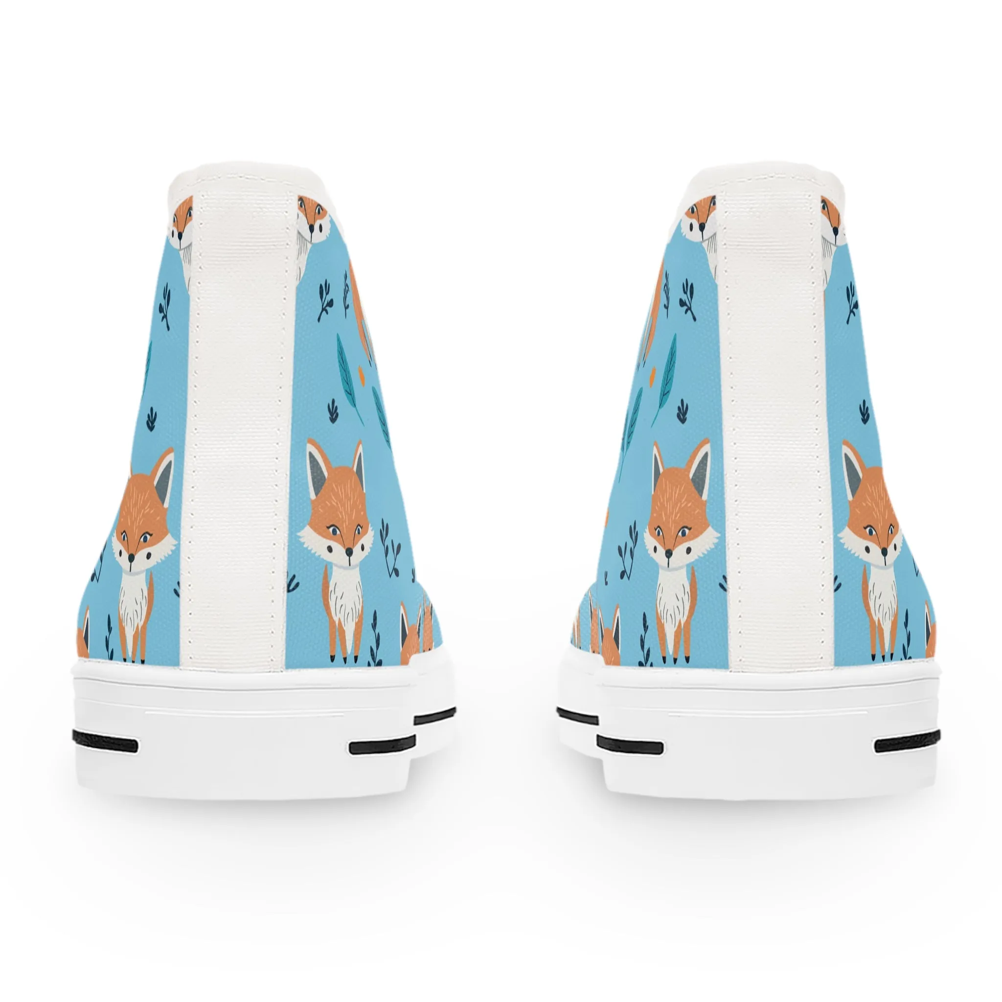 Fairy Foxes Women's High Top Sneakers