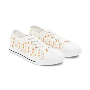 Fire on a Match Women's Low Top Sneakers