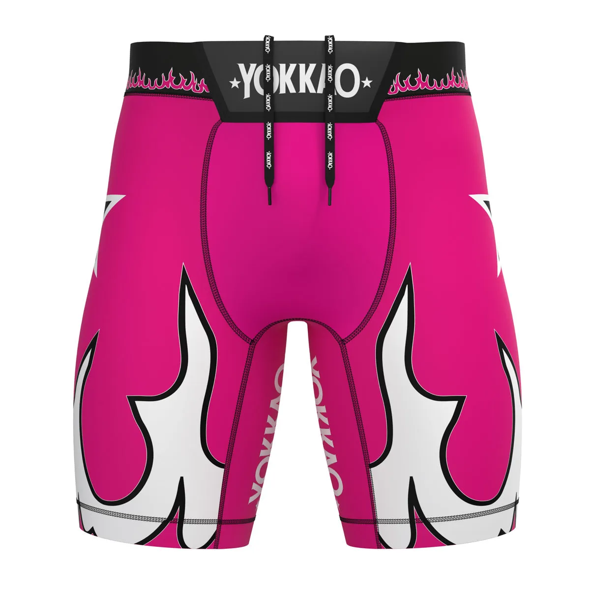 Flames Compression MMA Shorts