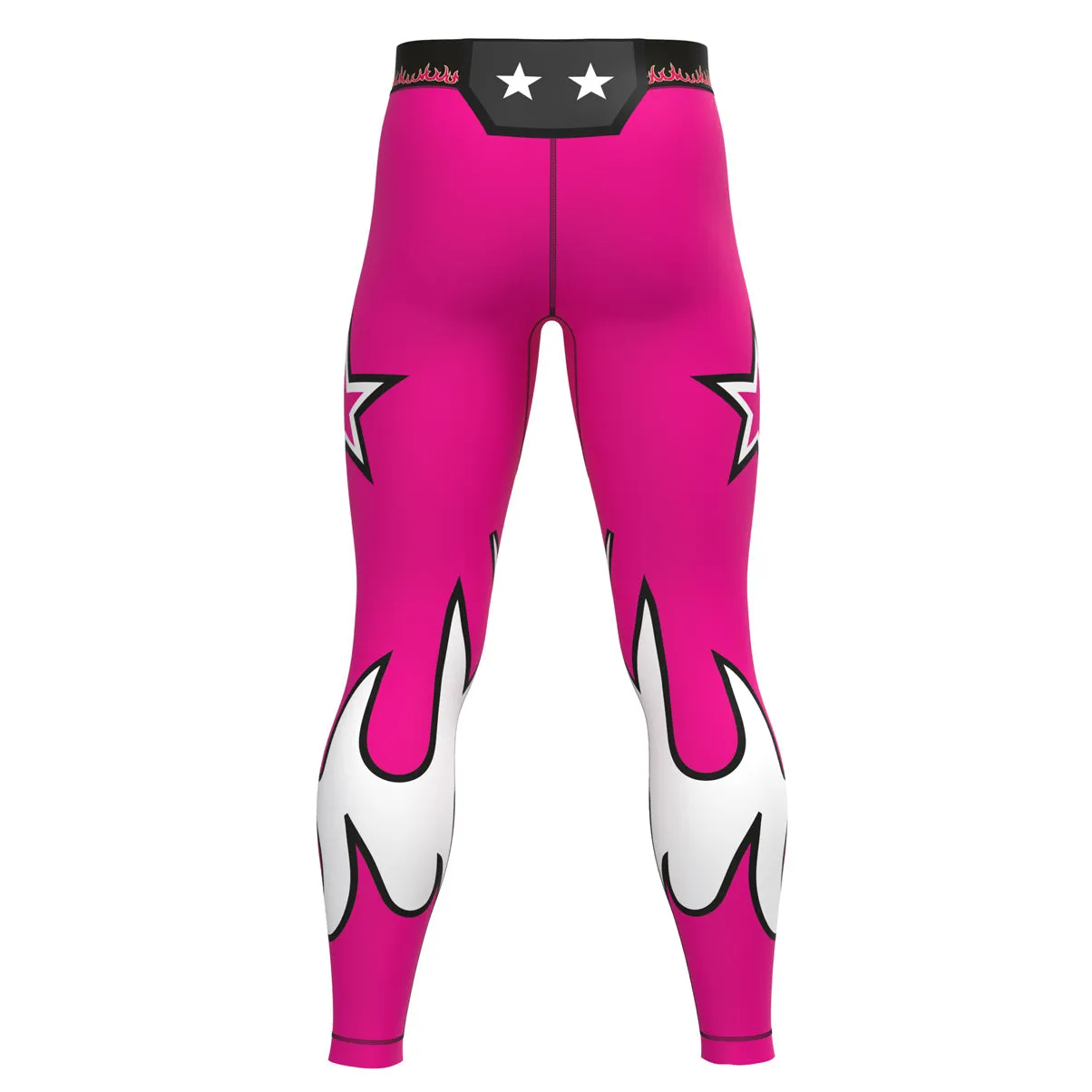 Flames Compression Pants