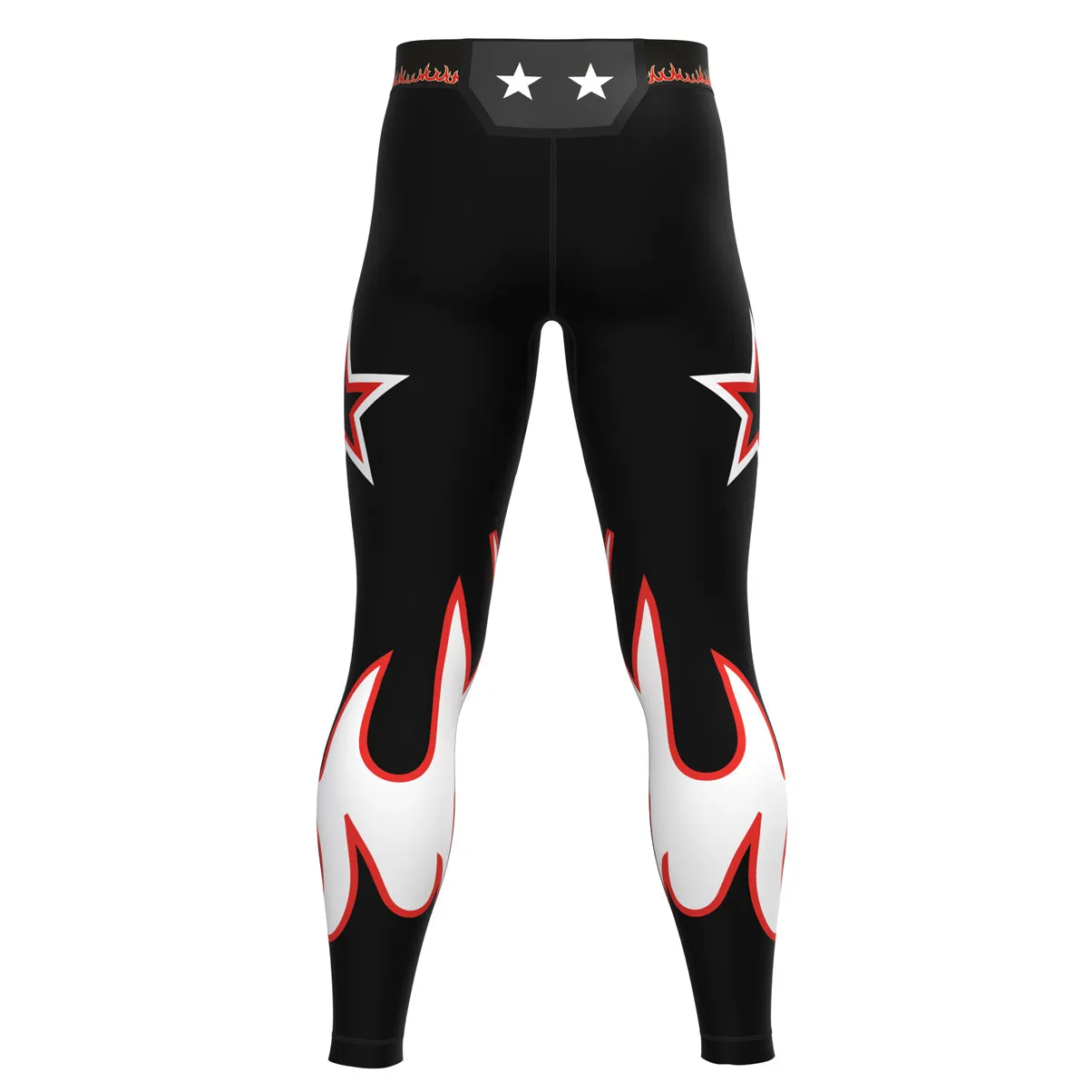 Flames Compression Pants