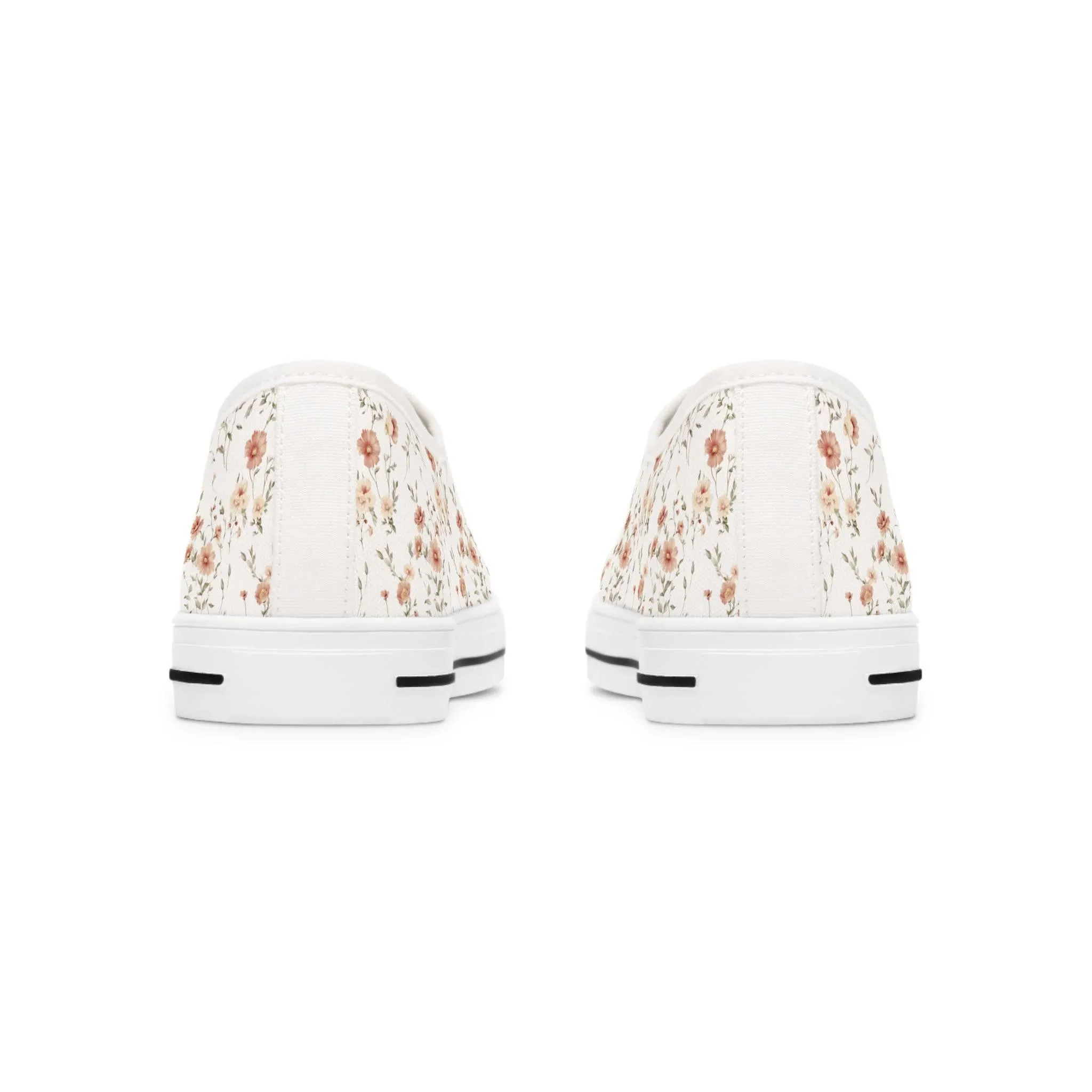 Floral Women's Low Top Sneakers