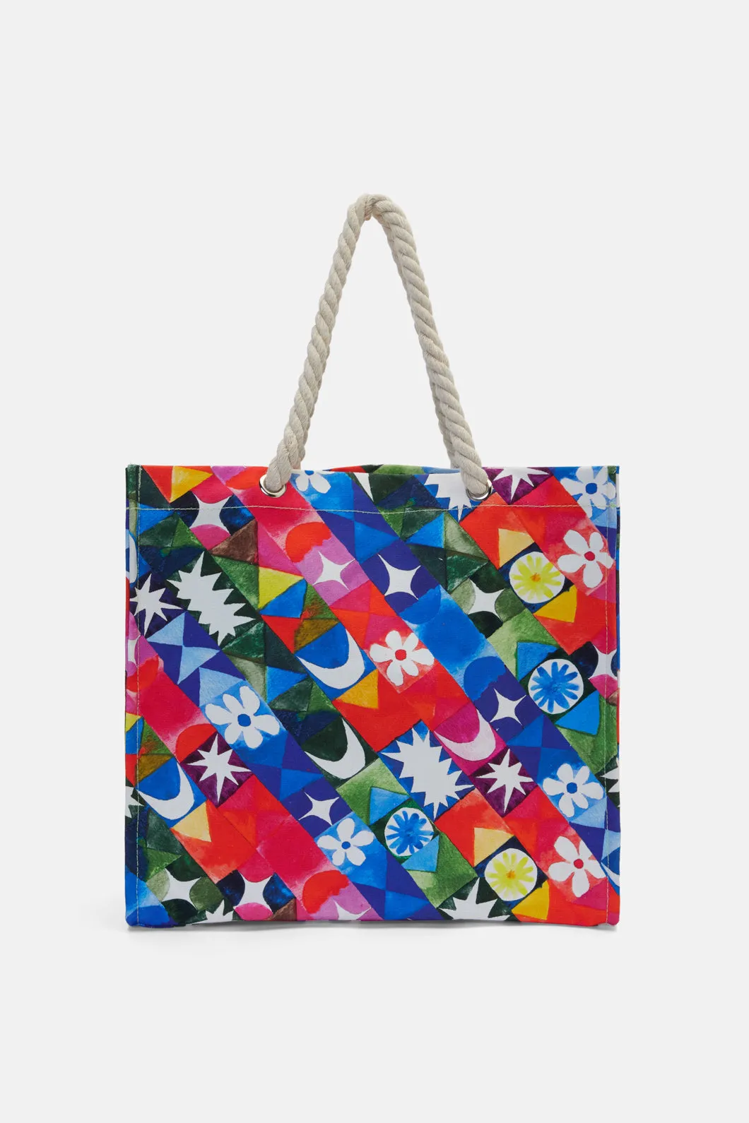 Friends Of The Sun Canvas Tote