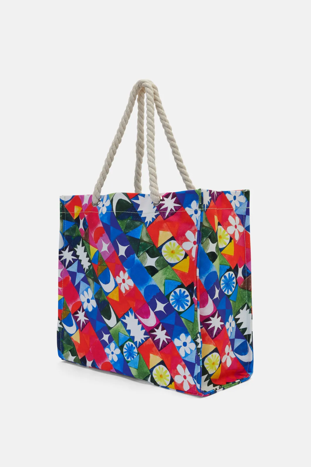 Friends Of The Sun Canvas Tote