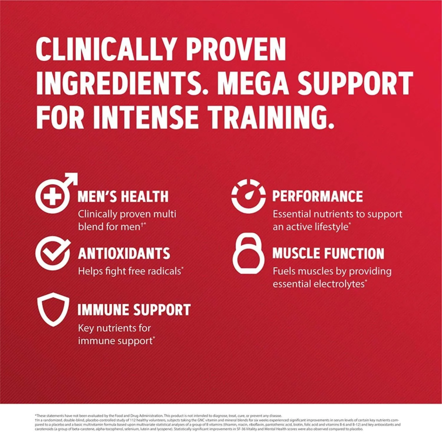 GNC Mega Men Sport Multivitamin 90 Count