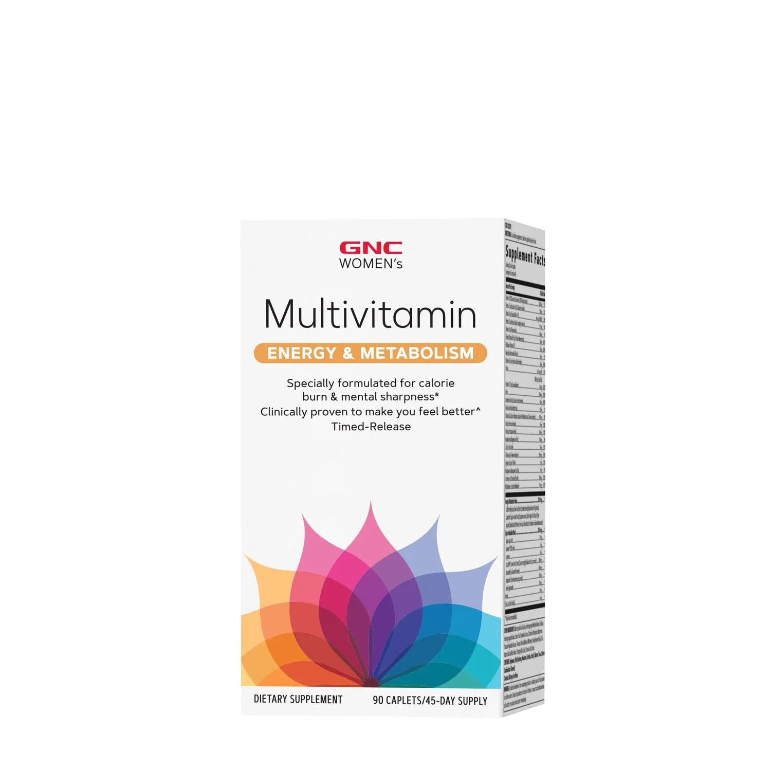 GNC Women's Multivitamin Energy & Metabolism 90 Caplets