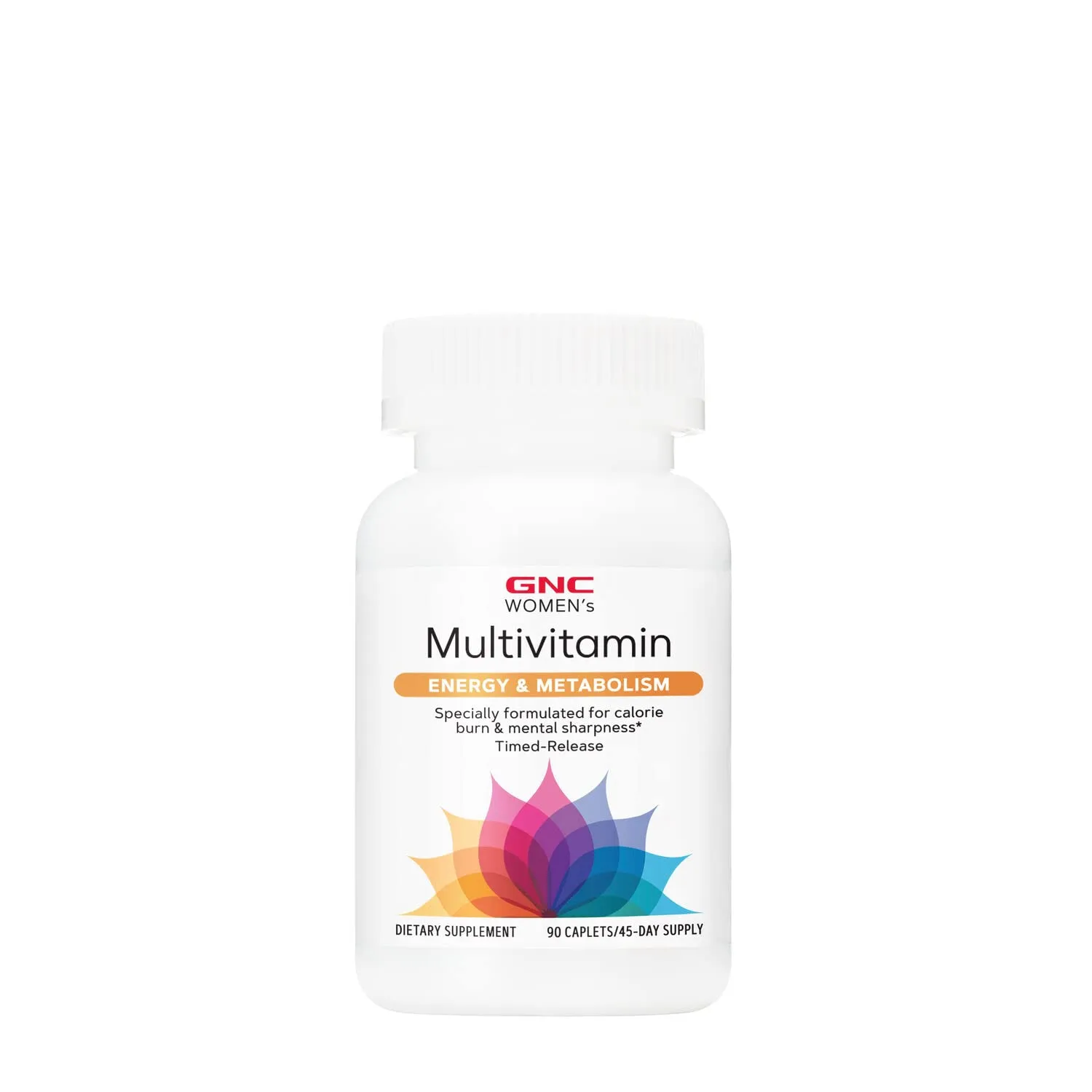 GNC Women's Multivitamin Energy & Metabolism 90 Caplets