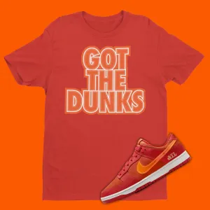 Got Nike Dunk Low ATL Shirt Exclusive Sneaker Match