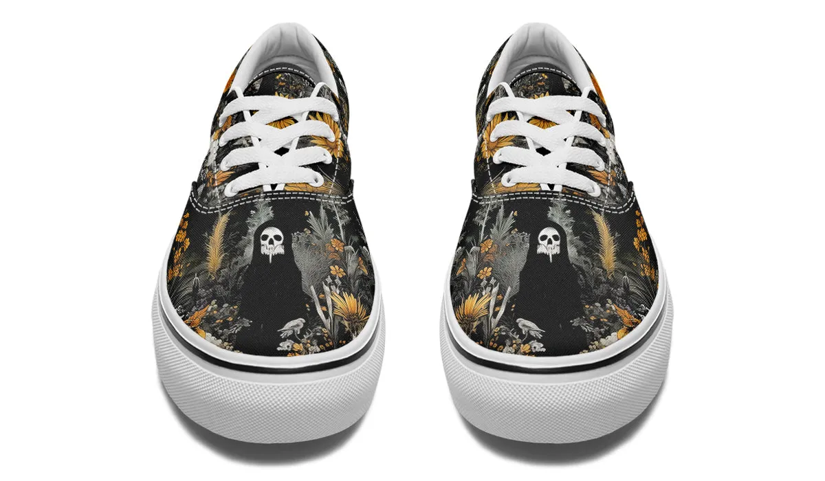 Grim’s Harvest Street Sneakers - Premium Vegan Canvas Sneakers with Durable Waffle Soles