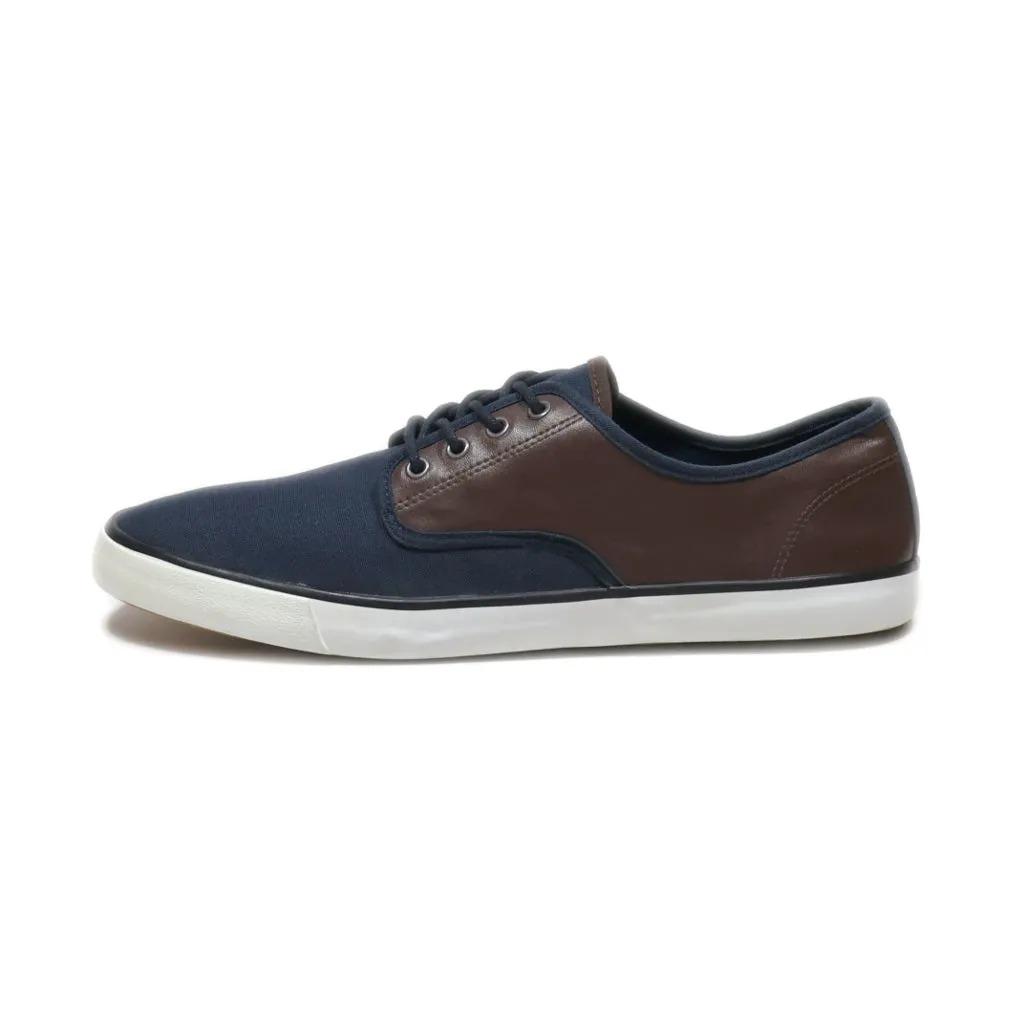 H&M Casual Lace Ups Canvas Blue Colour For Men