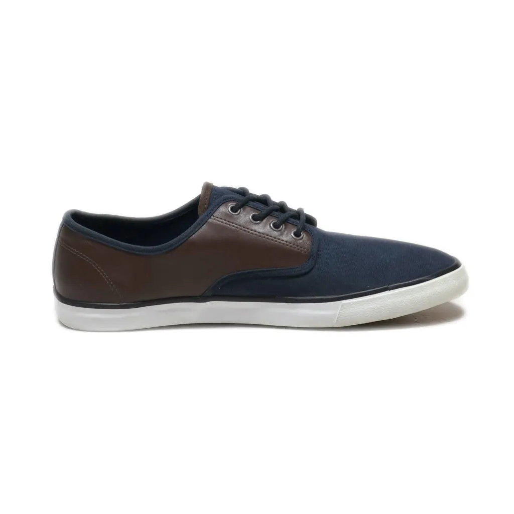 H&M Casual Lace Ups Canvas Blue Colour For Men