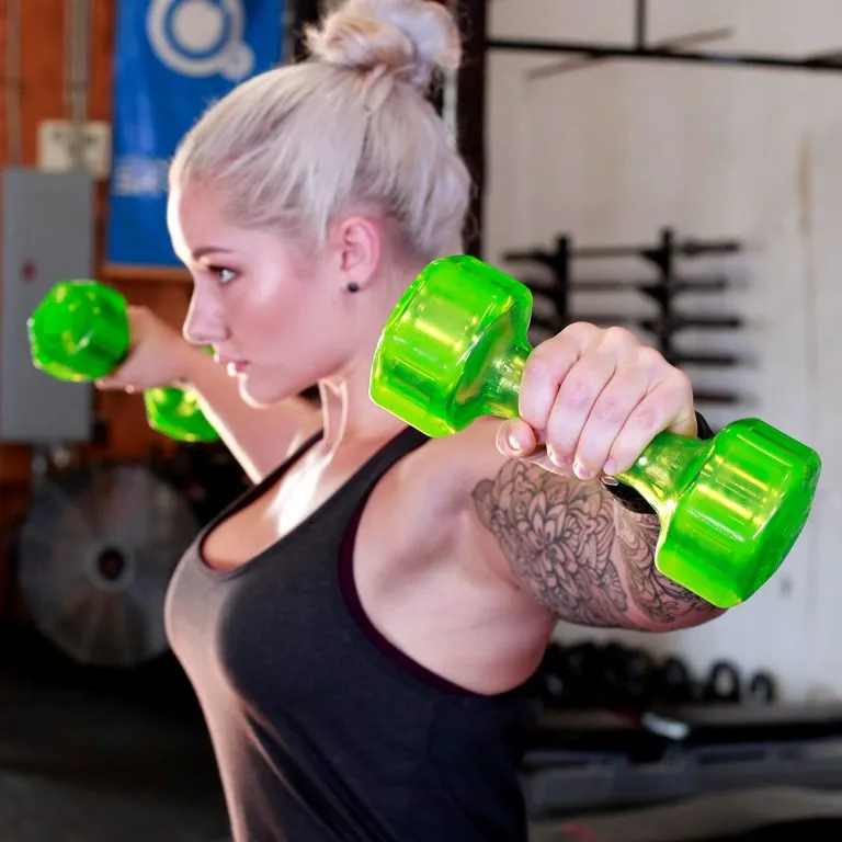 Hampton Jelly-Bell Urethane Aerobic Dumbbells| Pairs