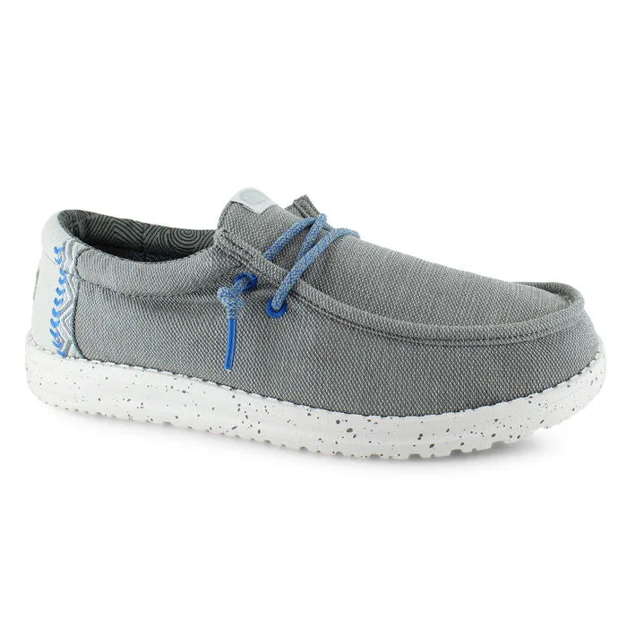 'Hey Dude' Men's Wally Coastline - Grey / Blue