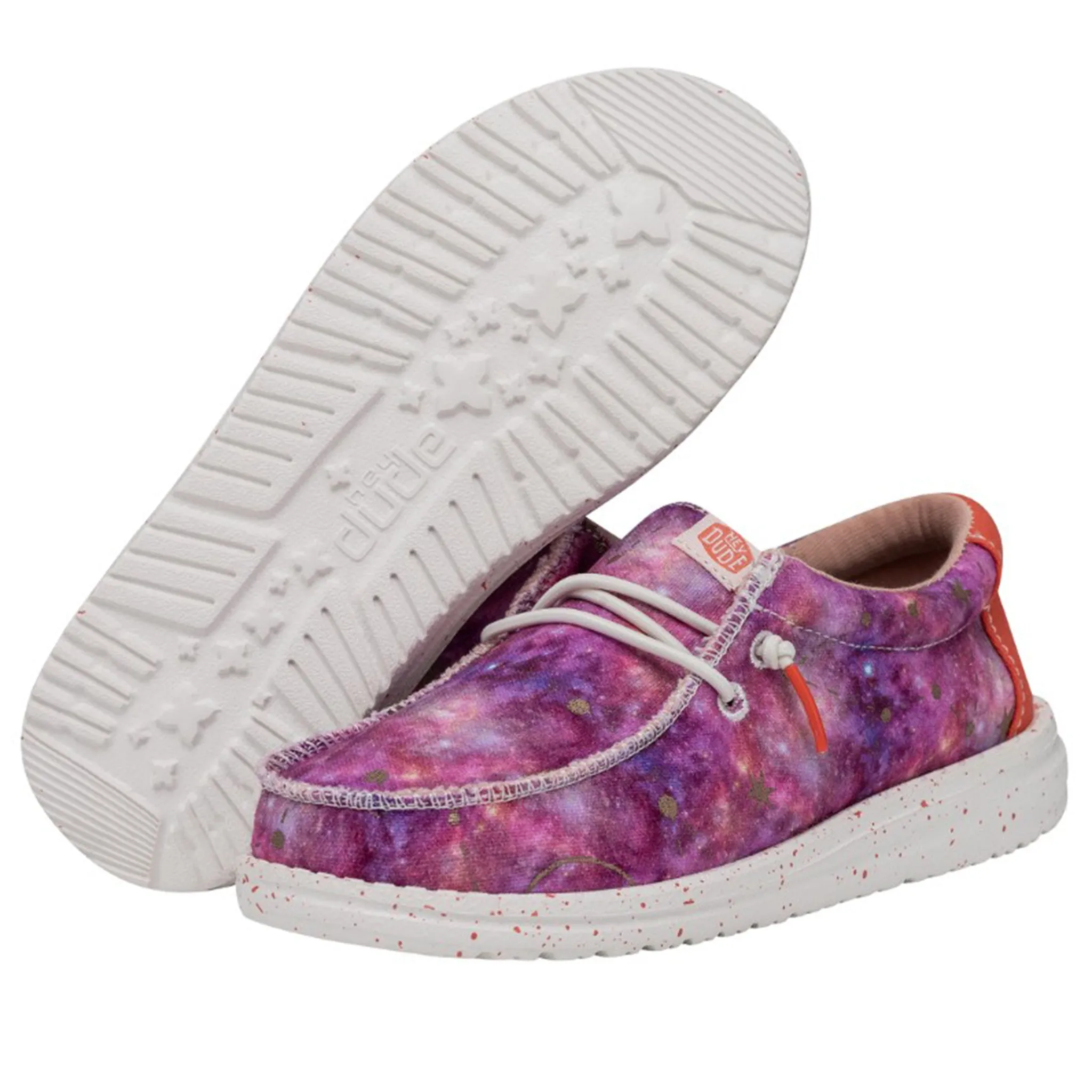 Hey Dude Wendy Youth Galaxy Pink Multi