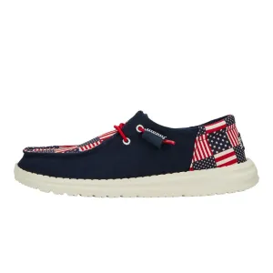 'Hey Dude' Women's Wendy Funk Americana - Navy / Red