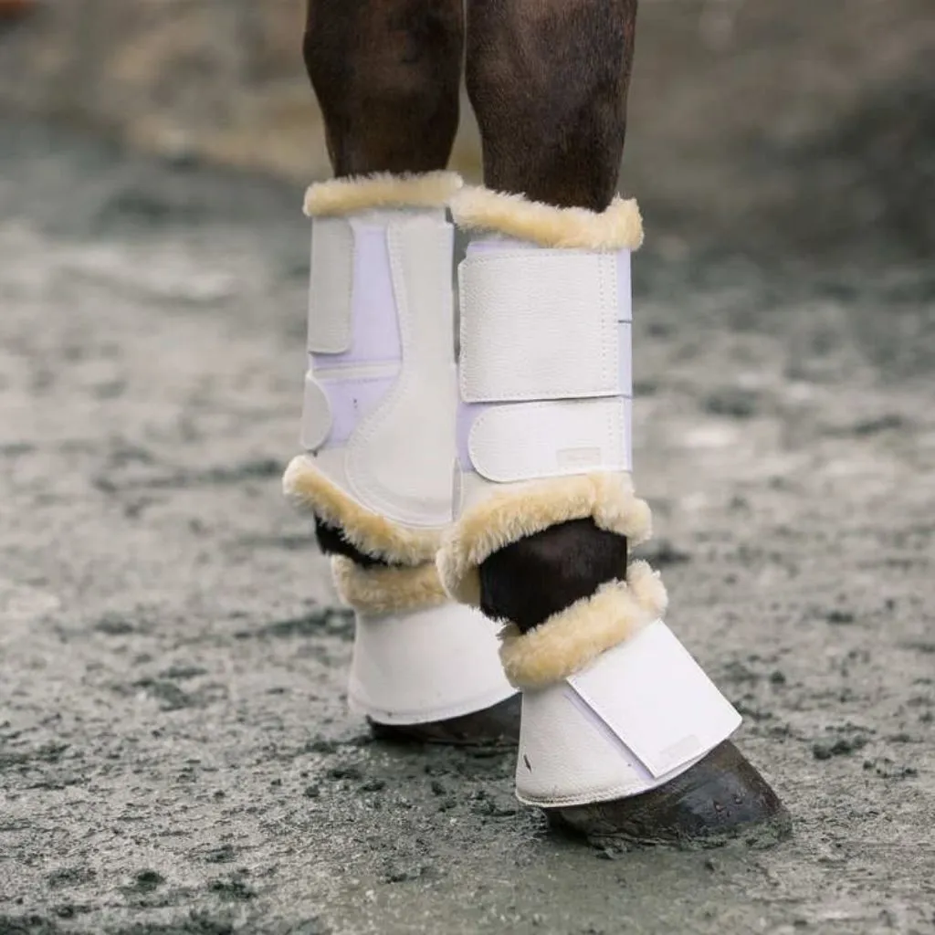 Horze Signature Brushing Boots with Fleece