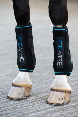 Ice Vibe Boot for Horses, Black