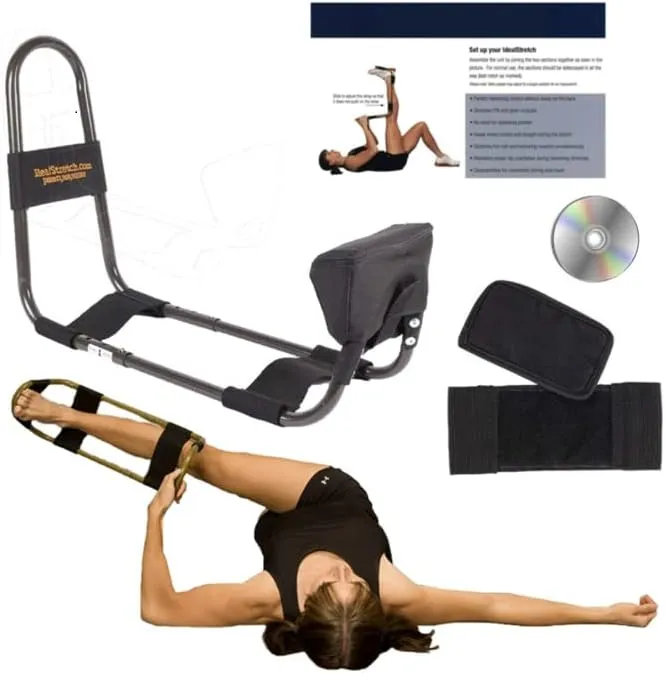 IdealStretch Original Basic Style Hamstring Stretcher Device - Hamstring & Calf Stretcher Reduces Pain & Provides Deep Knee Stretch