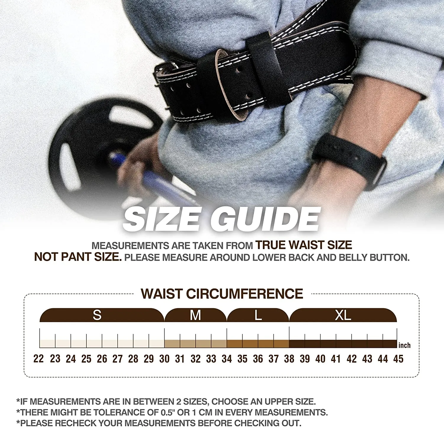 IFAST Leather Weight Lifting Belt