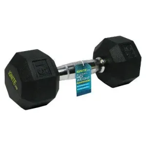 Ignite by SPRI Chrome Dumbbell - 15lbs