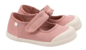 Igor Girl's Lona Mercedes Barefoot Sneaker, Rosa