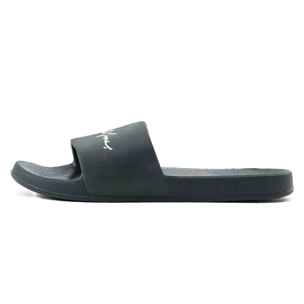 Jack & Jones Moulded Pool Slides Men - GRN