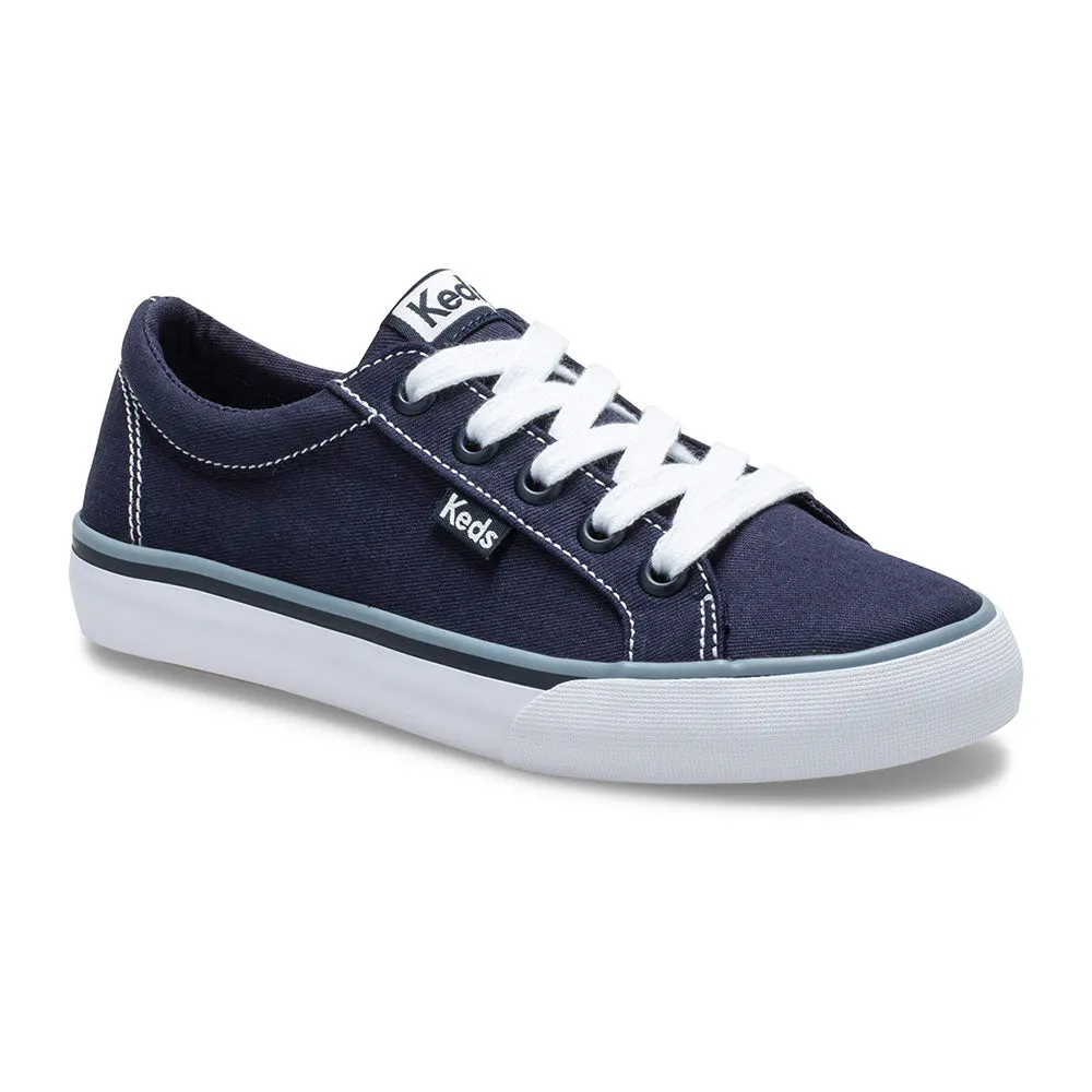 Jump Kick Kid's Lace Sneaker - Navy Canvas