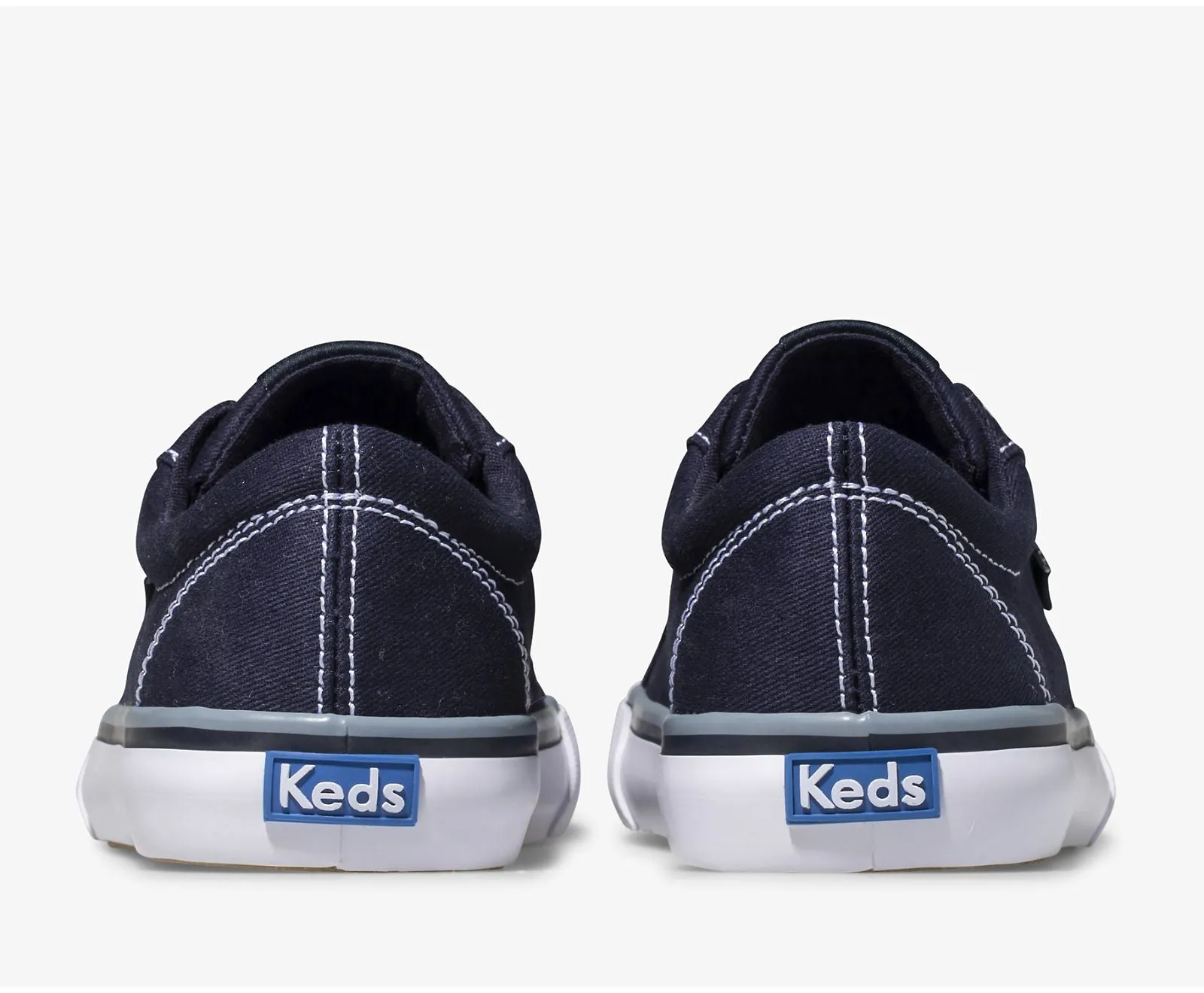 Jump Kick Kid's Lace Sneaker - Navy Canvas