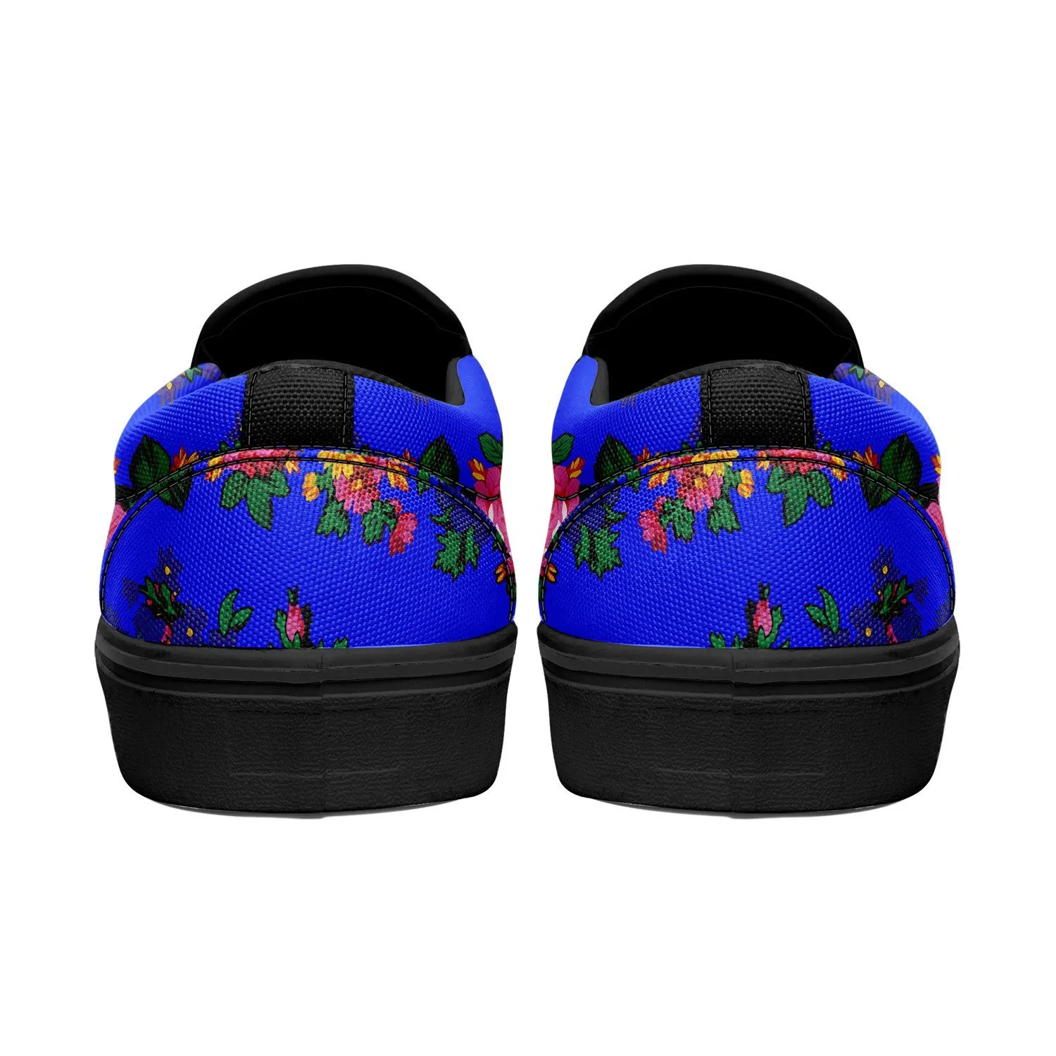 Kokum's Revenge Royal Otoyimm Kid's Canvas Slip On Shoes