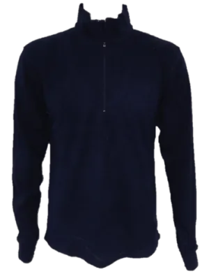 Ladies Microfleece Top - Navy