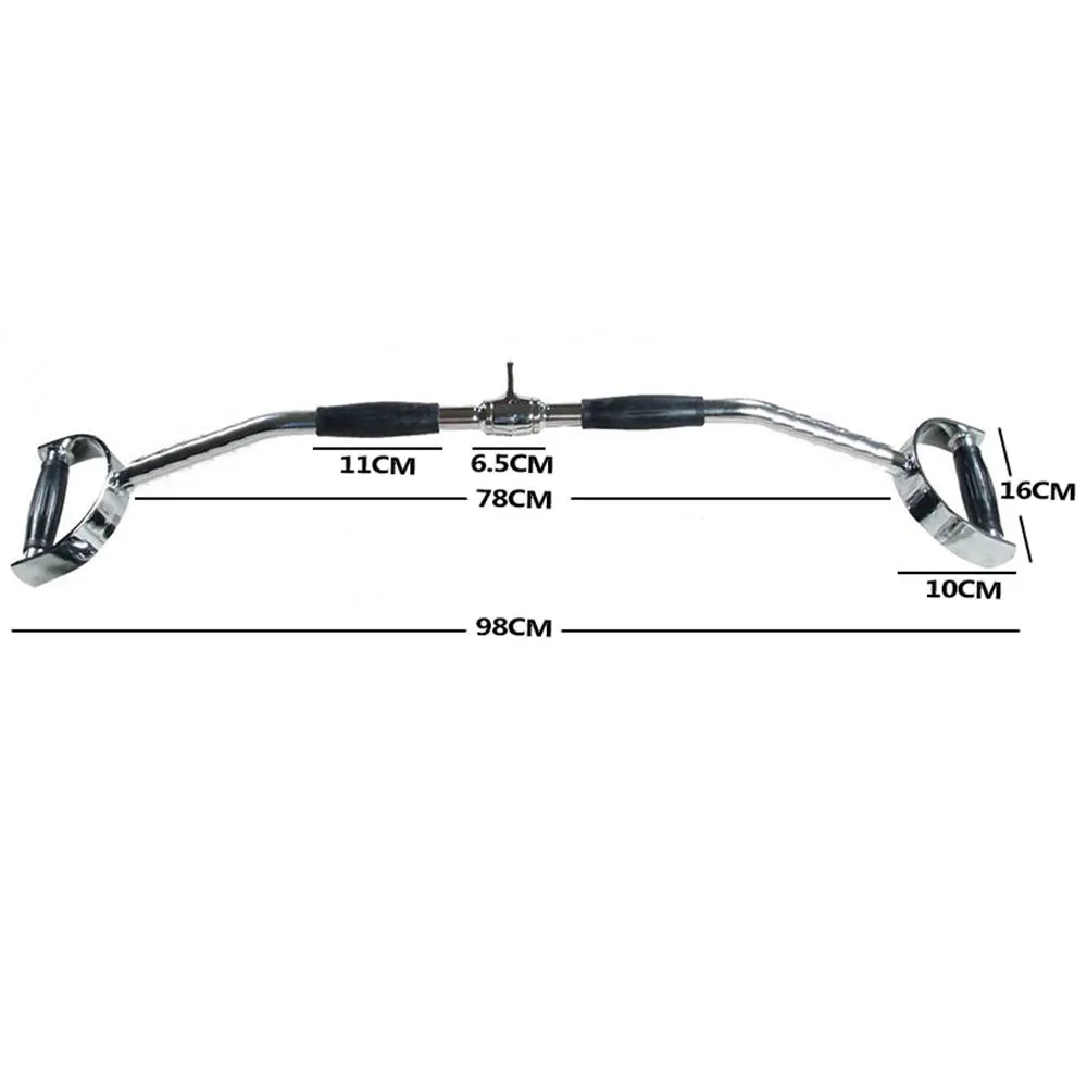 Lat Bar - 38'' Chrome