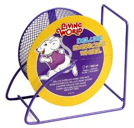 Living World Deluxe Exercise Wheel - Purple - 12.5 cm (5")