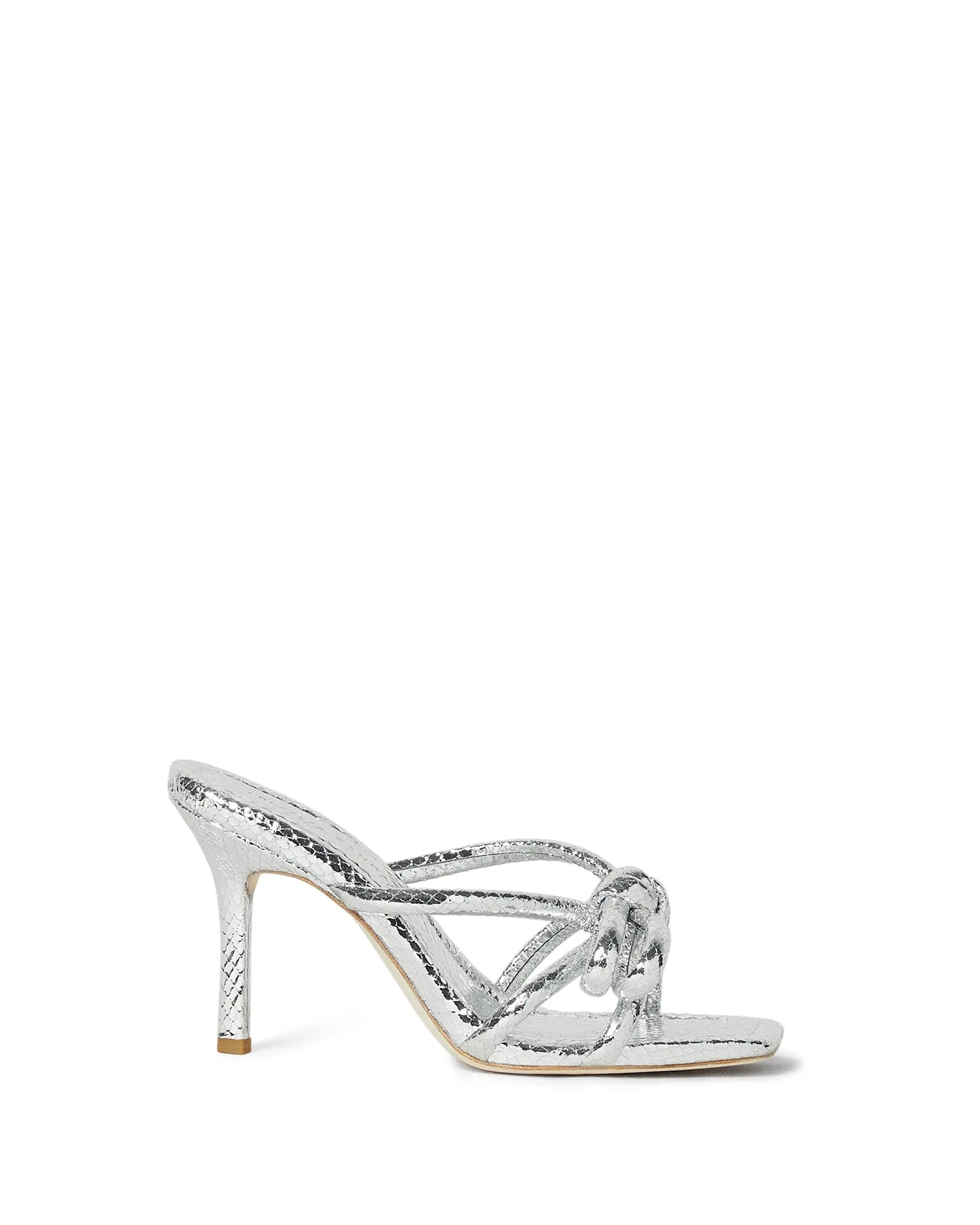 Loeffler Randall Margi Bow Heel in Silver